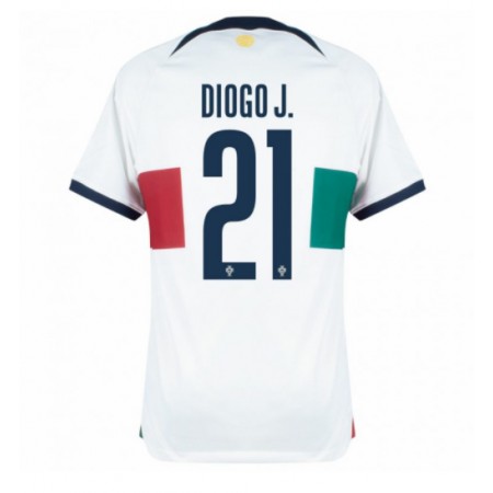 Portugal Diogo Jota 21 Udebane VM 2022 - Fodboldtrøjer (S/S)